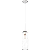 Z-Lite 738P22-BN Monty Pendant, 1-Light 100 Watts, Brushed Nickel
