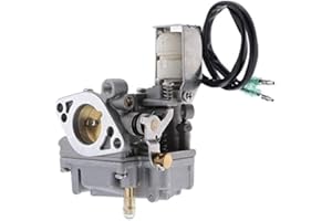 Carburetor Assy for Yamaha 4-stroke 15HP 20HP Outboard Engine Replaces 6AH-14301-00 6AH-14301-01