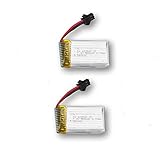 2pcs 7.4v 500mAh Batteries Spare Parts for JJRC H8 H8C H8D DFD F183 F182 Rc Drone