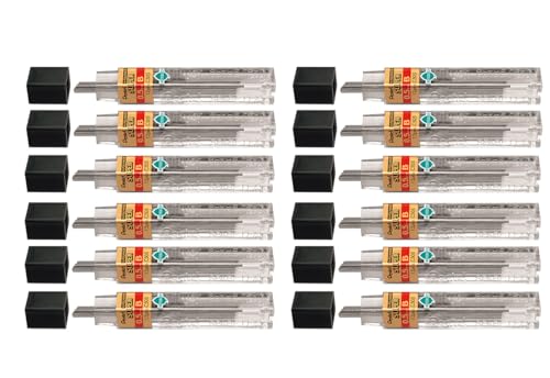 Pentel Lead Refills, B, 0.5 mm - Tube of 12,C505-B