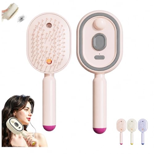 Electric Spray Air Cushion Massage Comb, Electric Spray Air Cushion Massage Hair Comb, Electric Spray Massage Comb, For Wet & Dry Hair, Portable Home Spa Styling Tool