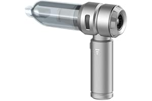 VNOST Car Vacuum,3 Suction Modes,Portable Mini Cordless Cleaner with 24000pa Suction Power,Type-C Charge,Handheld Vacuum for Home,Car, Office Desk, Keyboards(Shimmering Silver)