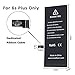 uowlbear Replacement 6s Plus Battery for 6s Plus A1634 A1687 A1699 with Complete Replacement Kits 0 Cycle -High Capacity 3 Year Warranty