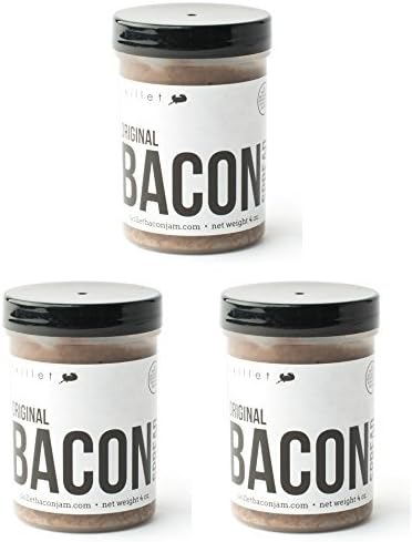 Skillet Original Bacon Jam Spread 4 Ounces (Pack of 3) by Skillet