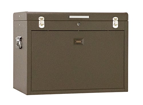 Kennedy Manufacturing 3611B 11-Drawer Machinist's Chest with Friction Slides, Brown Wrinkle - Thumbnail 2