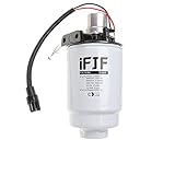 iFJF TP3018 Fuel Filter and 12642623 Fuel Filter Head for 2004-2013 Duramax 6.6L Chevrolet Silverado/GMC Sierra Engine