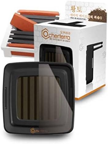 Ocherterra Natural Car/Multi-Functional Air Purifier - No Power Needed - Purify Surrounding (Car, freezer, Kitchen, Desk, Bed etc..,) Made in Korea