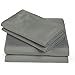 EMONIA Premium Duvet Cover Full/Queen Size 3 Pieces Set 1800 Series Hidden Zipper Closure Microfiber Duvet Cover (1 Duvet Cover & 2 Pillow Shams) Wrinkle Free(Queen, Light Grey)