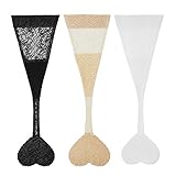 Zavora Invisible Strapless Lace Panties by Available in Black, White, and Nude (Small, Nude)