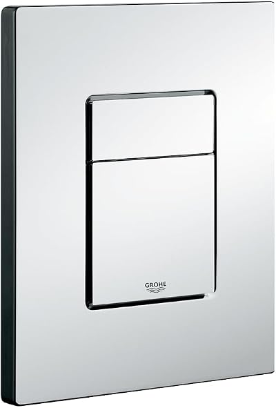 GROHE Skate Cosmopolitan Flush Plate Chrome Dual Flush Water-Saving