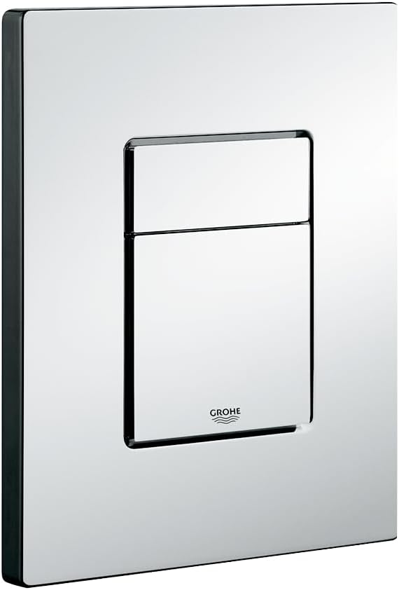 GROHE Skate Cosmopolitan Flush Plate Chrome Dual Flush Water-Saving