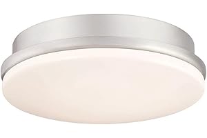 Fanimation Kute LED Ceiling Fan Light Kit - Brushed Nickel, 5.51 inch
