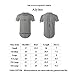 Aiyino Men's Hipster Hip Hop Ripped Round Hemline T Shirt with Side Zipper L Black