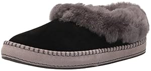 Image of UGG Australia Women's Wrin Black Suede Slipper 8M US