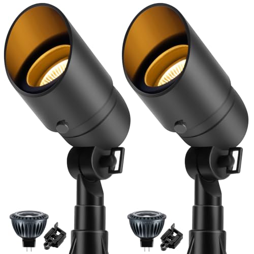 Gardencoin Low Voltage Landscape Spotlight, 12V LED Outdoor Landscape Lighting, Landscape Spot