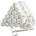 48-Piece Stretch Bandage Roll with Tape and Scissors Bundle Pack - 4 Yards Sterile Rolled Gauze Bandages for Wounds, Injuries and Surgery After Care Premium Cloth Bandages for First Aid Supplies