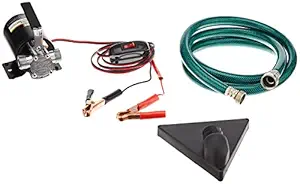 WAYNE PC1 Portable 12V Battery-Powered Water Transfer Pump With Suction Hose And Attachment