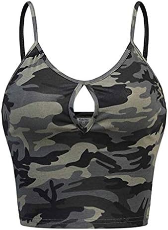 Bibao Women's Sports Bra Yoga Bra Running Jogging Exercise Fitness Vest Camouflage Crop-top Tank Tops