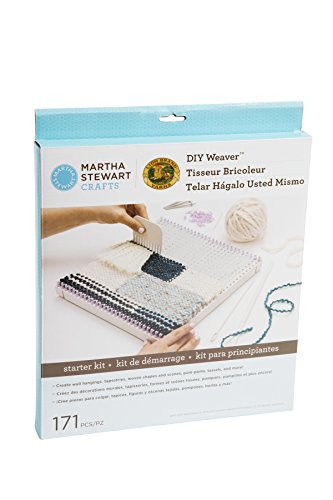 Lion Brand Yarn 5002-200 Martha Stewart Crafts DIY Weaver Starter Kit