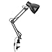 ToJane Metal Based Architect Desk Lamp Adjust Swing Arm with Extra Clip (Grey Finish)