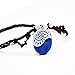 Moana Necklace,Kid's Disney Costume Accessories with Hair Clips,Pearl and Blue Pendants Necklaces,Gifts for Girls and Kids
