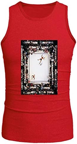 Muhammad Ali Custom Men's Tank Top Sleeveless Tee by Hkhoodies (Black)