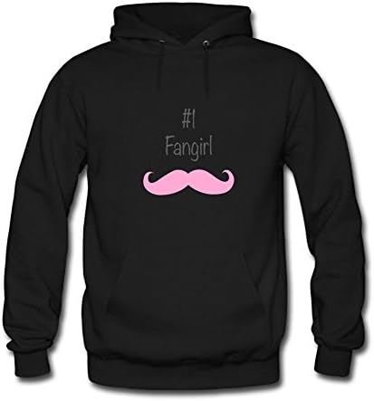 Panus Women's Unisex Personalized Markiplier Fangir Classic Stylish Hoodie Large Black