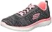 Skechers Women's Flex Appeal 2.0 Sneaker,black coral,7.5 M US