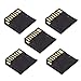 chenyang Micro SD TF to SD Card Kit Mini Adaptor for Extra Storage MacBook Air/Pro/Retina 5PCS