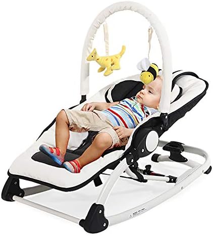 XKRSBS Simple Baby Sway Swing Electric Rocking Chair for Music Comfortable Children'S Rocking Chair Multi-Function Small Shaker for Families