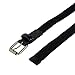 Levi's Boys' Big Kids Belt - School Casual for Jeans Classic Strap and Single Prong Buckle, Black Braided, Medium