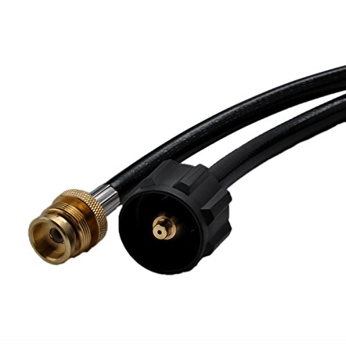 High Pressure Propane Hose Adapter Grill Extension Flexible Quick