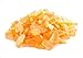 Sea Glass Chips | 1 Pound of Peach Orange Sea Glass Chips | Bulk Pearlized Sea Glass Pieces for Craft and Décor | Plus Free Nautical eBook by Joseph Rains