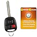 Discount Keyless Entry Remote Control Fob Replacement Uncut Car Ignition Key Fob For FJ, Land Cruiser HYQ1512V