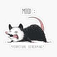 Funny Nature Animal Opossum Animals America Wildlife Possum - Sticker Graphic - Waterbottles, Hydroflask, Laptops, Phones, Cars, Lockers, Binders Decal Sticker