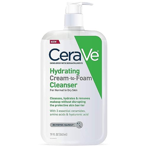 CeraVe Hydrating Cream-to-Foam Cleanser | Hydrating