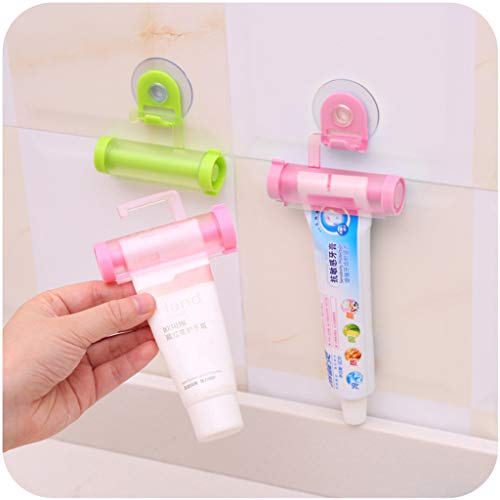 image for ☀ Dergo ☀ Toothpaste Dispenser，Rolling Toothpaste Dispenser Tube