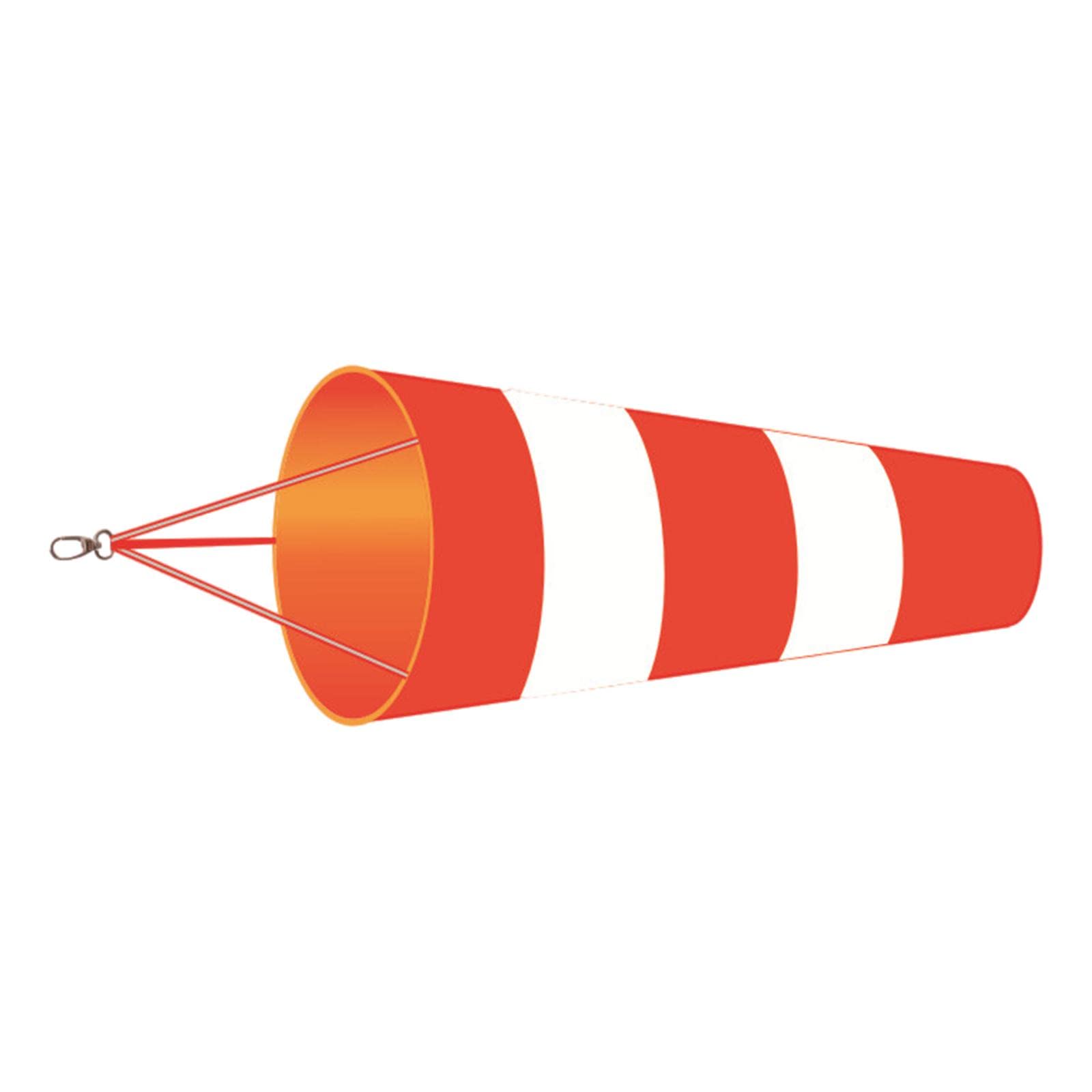 F Fityle Heavy Duty Windsock Oxford Cloth Wind Sculptures for Outside Wind Direction Indicator, red 150cm