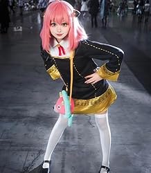 Anime Cosplay Family Costume, Yor Forger Anya
