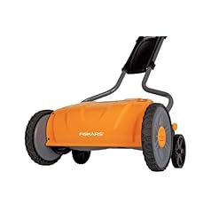 Alternative view of Fiskars Push Mower - 17" Cut Width Manual Reel Mower with No Motor - Grass Cutter with Steel Blades that Stay Sharp - Eco-Friendly Cordless Grass Trimmer for Lawn Care