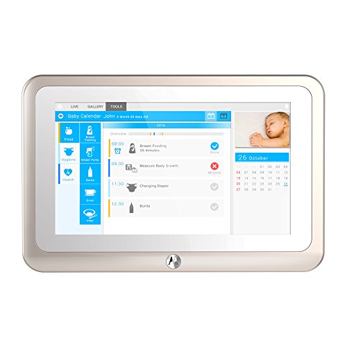 Motorola Smart Nursery 7 Dual Mode Baby Monitor with Camera and 7