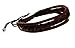 Stylish Braided Leather Multi Strand Adjustable Zen Bracelet in Gift Box