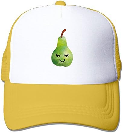 MarthaStill SHY Pear Mesh Men Dad Trucker Baseball Hat