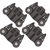 [UPGRADED] Ultra Durable W10195417 Dishwasher Wheel with STEEL Screws Replacement Part by Blue Stars - Exact Fit For Whirlpool Kenmore Dish Rack AP4538395 PS2579553 - PACK OF 4