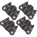 [UPGRADED] Ultra Durable W10195417 Dishwasher Wheel with STEEL Screws Replacement Part by Blue Stars - Exact Fit For Whirlpool Kenmore Dish Rack AP4538395 PS2579553 - PACK OF 4 primary