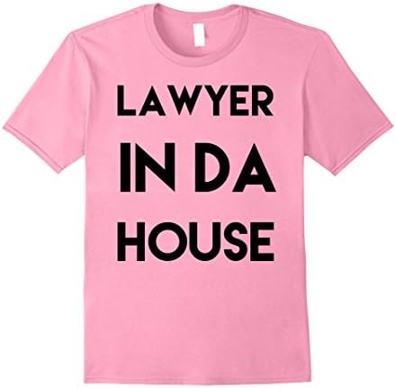 Mens Funny Lawyer T-shirt perfect law school lawyer gift tee Medium Pink