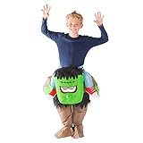 Bodysocks Kids Inflatable Frankenstein Fancy Dress Costume