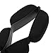 QIUIU Headband Cushion Pad for HD600 HD580 Headphones Black
