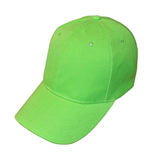 plain green cap