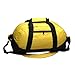 Dalix 18'' Two Tone Duffle Bag in Yellow Gold Medium